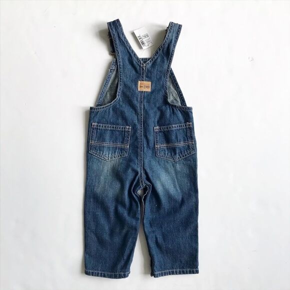 The children’s place NWT denim overalls 12-18m - Picture 4 of 4
